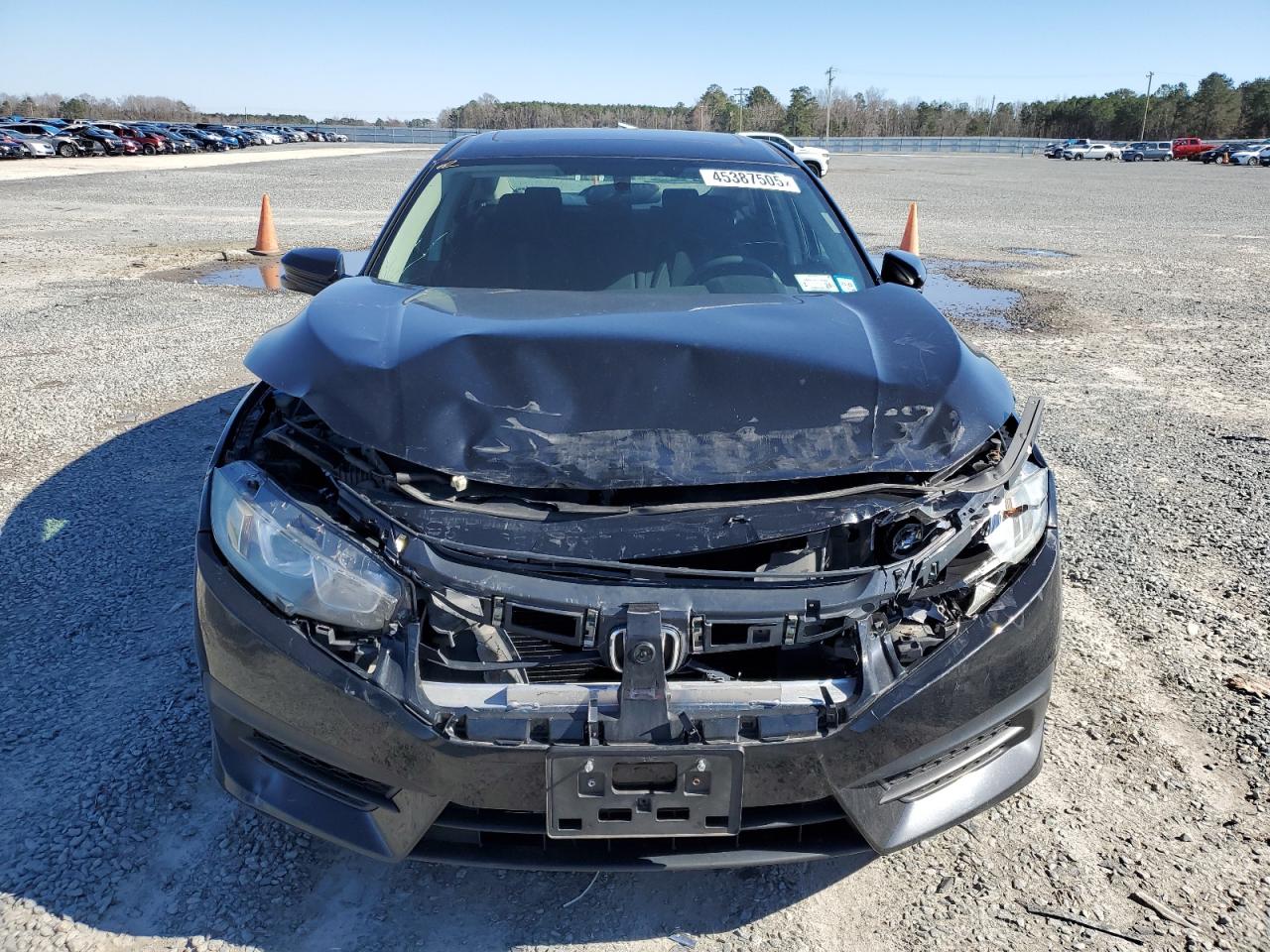 2016 Honda Civic VIN 19XFC2F75GE219992 Copart auction photo, front end damage thumbnail 5