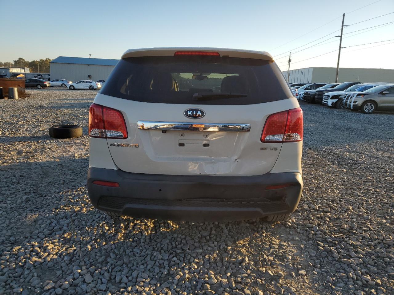 2011 KIA Sorento VIN 5XYKU4A27BG017234 Copart auction photo, rear end damage thumbnail 6