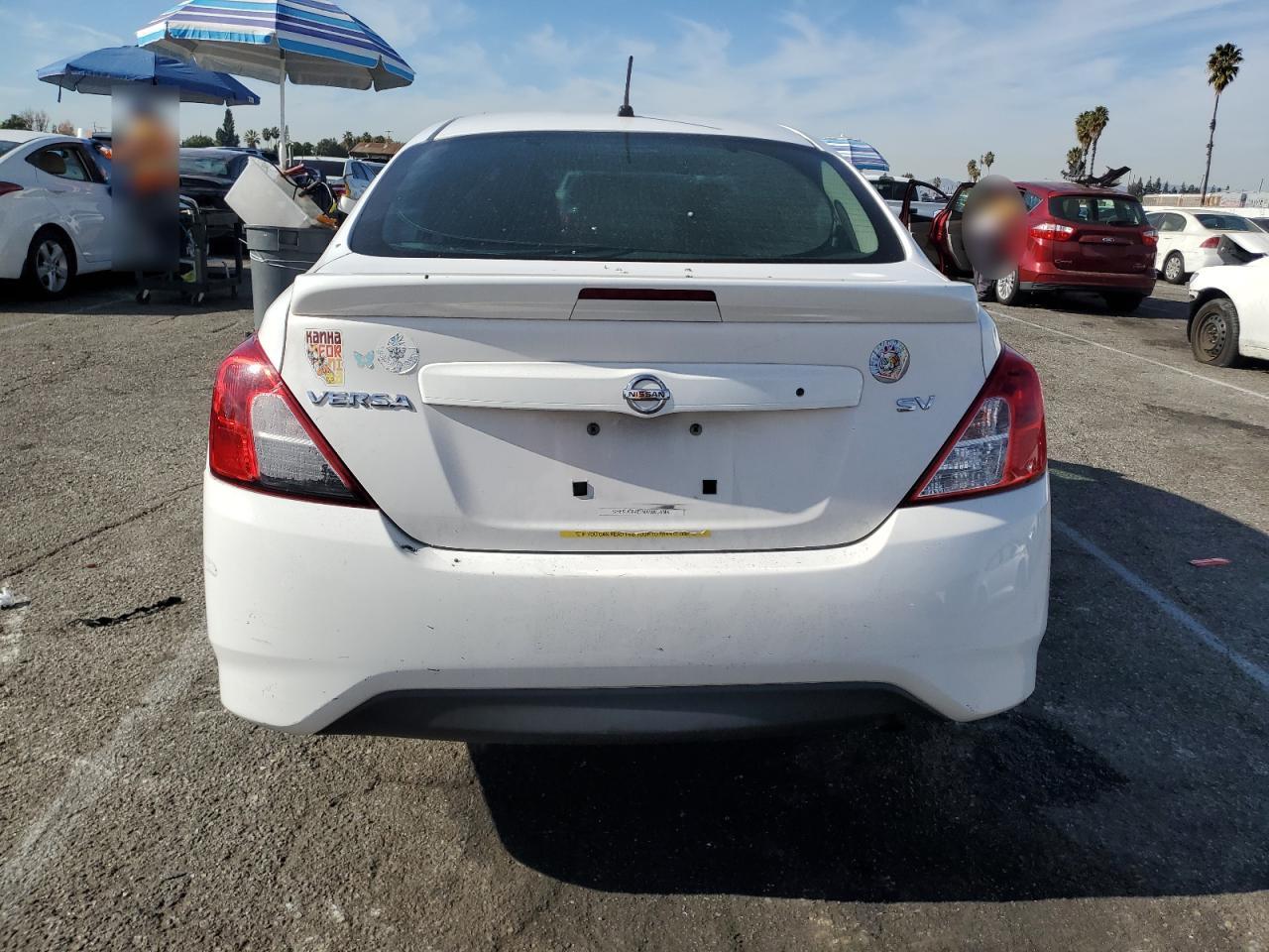 2017 Nissan Versa VIN 3N1CN7AP3HL815569 Copart auction photo, all over damage thumbnail 6
