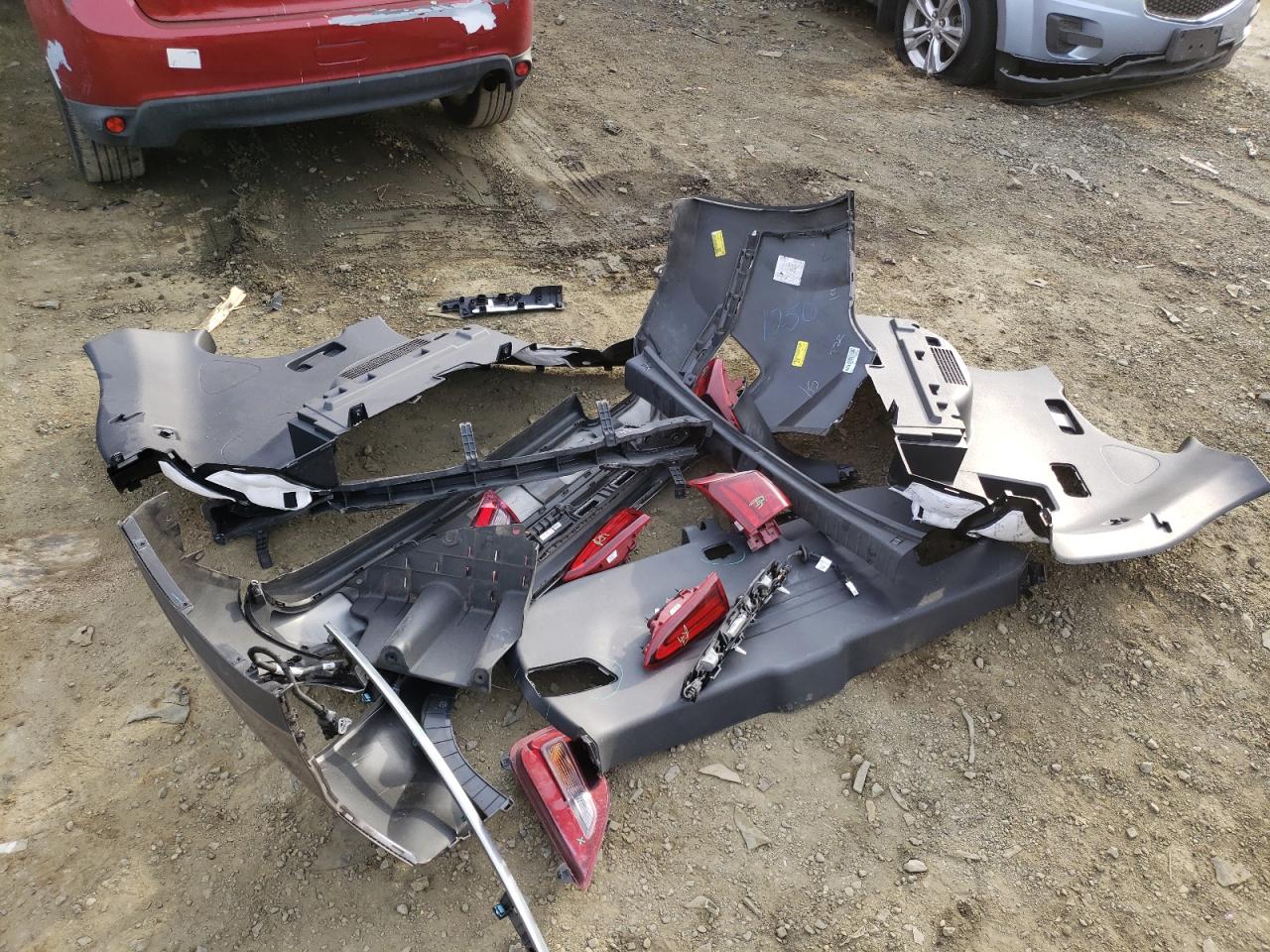 2019 Hyundai Santa Fe VIN 5NMS33AD4KH088167 Copart auction photo, rear end damage thumbnail 13