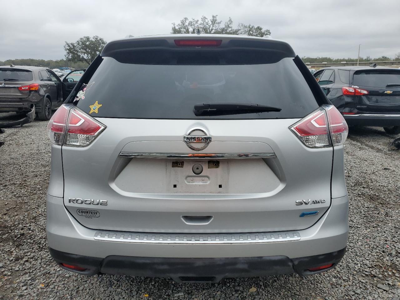 2014 Nissan Rogue VIN 5N1AT2MK7EC855136 Copart auction photo, front end damage thumbnail 6