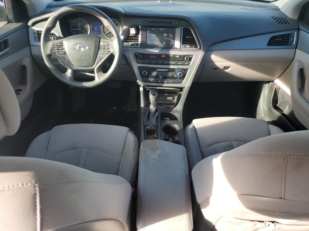2016 Hyundai Sonata VIN 5NPE24AFXGH340215 Copart auction photo, front end damage thumbnail 8