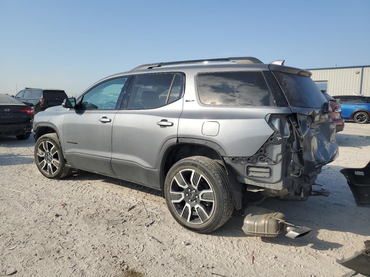 2021 GMC Acadia VIN 1GKKNML45MZ208462 Copart auction photo, front end / rear end damage thumbnail 2
