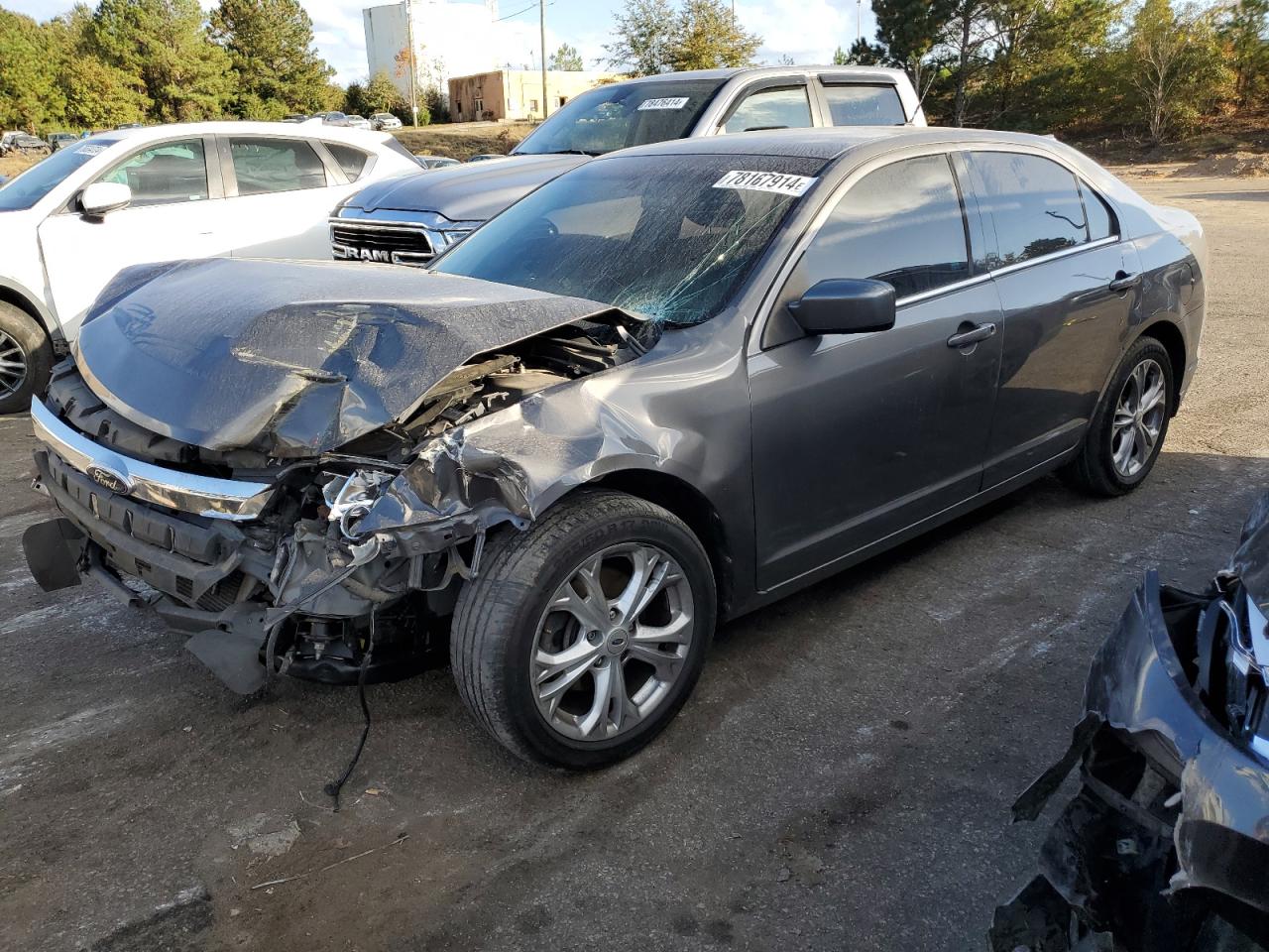 2012 Ford Fusion VIN 3FAHP0HG1CR323130