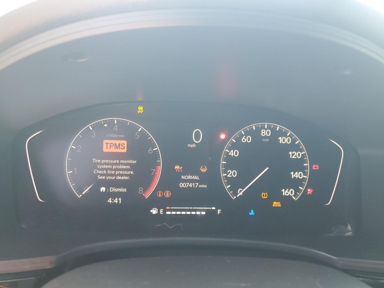 2024 Honda Civic VIN 2HGFE2F57RH544791 Copart auction photo, mechanical / minor dent/scratches damage thumbnail 9