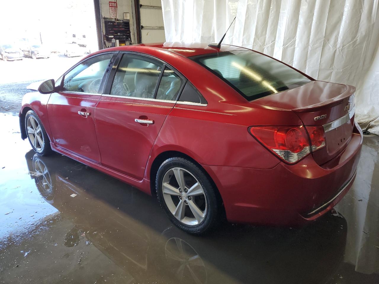 2012 Chevrolet Cruze VIN 1G1PG5SC4C7179601 Copart auction photo, front end / side damage thumbnail 2