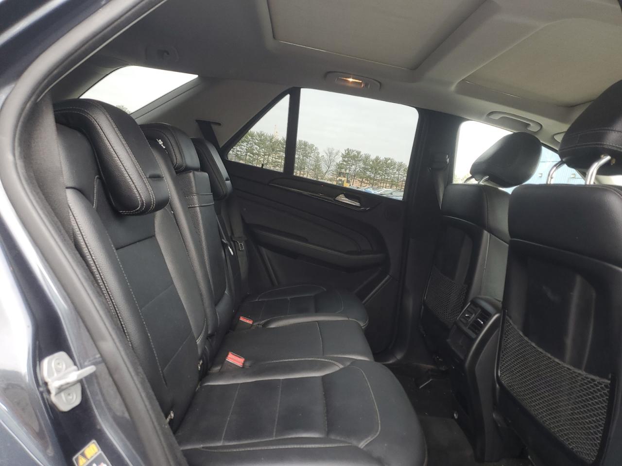 2015 Mercedes-Benz M-klasse VIN 4JGDA5HB0FA574100 Copart auction photo, rear end / side damage thumbnail 11