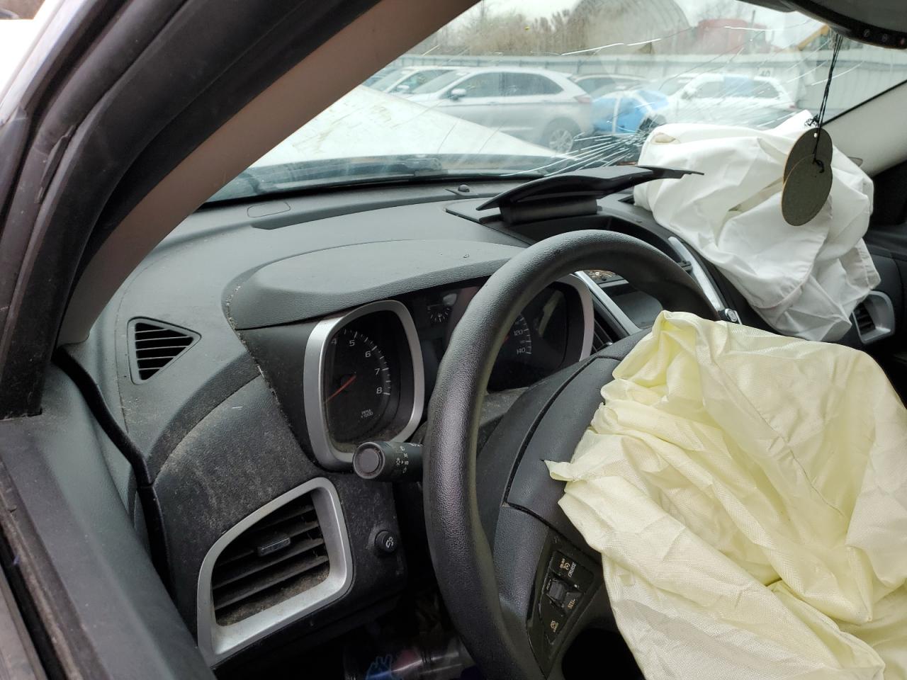 2012 Chevrolet Equinox VIN 2GNFLCEK6C6184411 Copart auction photo, biohazard/chemical / front end damage thumbnail 9