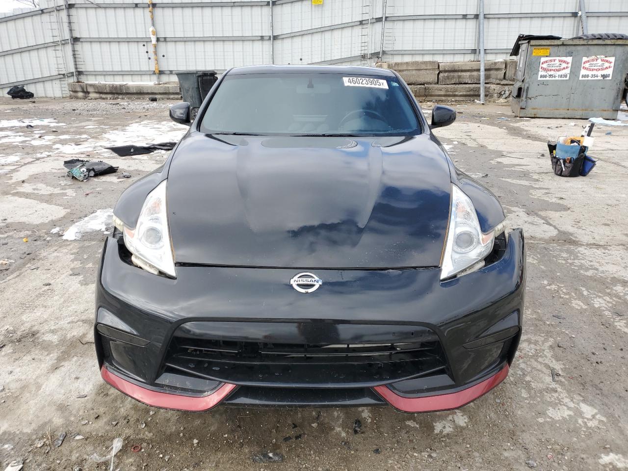 2017 Nissan 370Z VIN JN1AZ4EH1HM954473 Copart auction photo, rear end / front end damage thumbnail 5