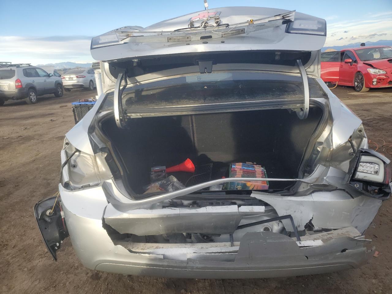 2013 Chevrolet Cruze VIN 1G1PA5SH1D7125980 Copart auction photo, rear end damage thumbnail 6