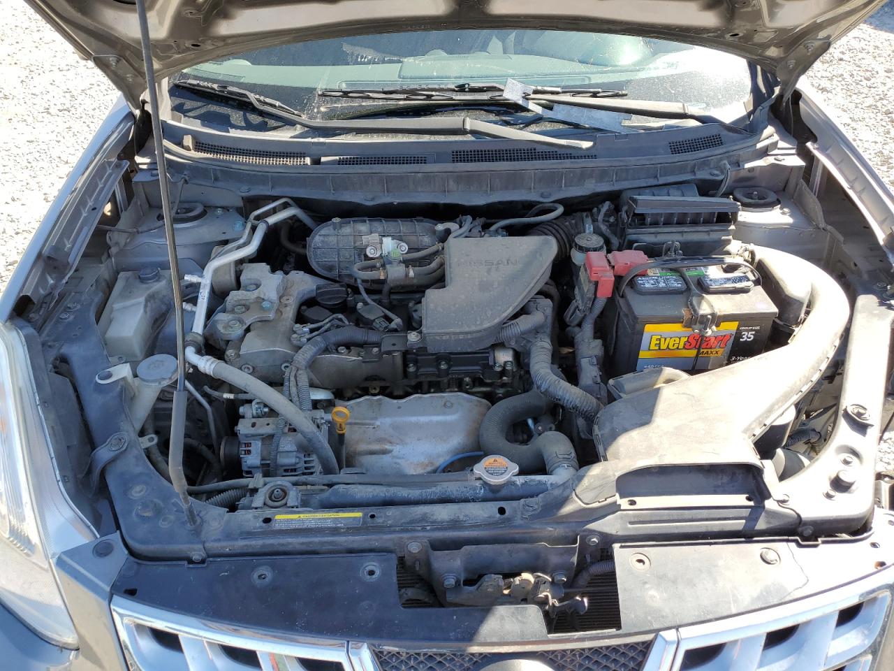 2012 Nissan Rogue VIN JN8AS5MT5CW258262 Copart auction photo, front end / side damage thumbnail 14