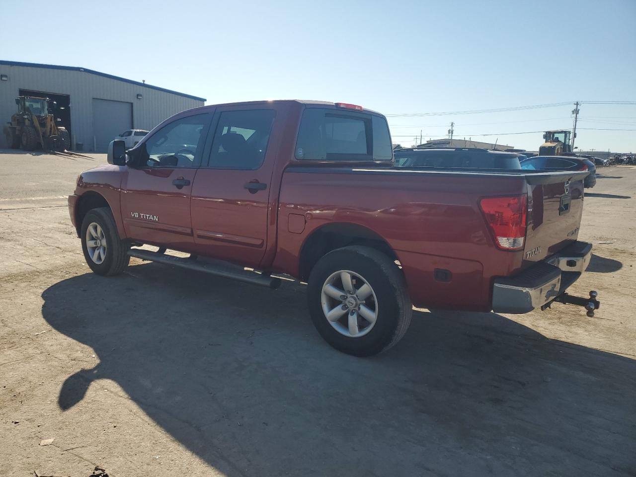 2014 Nissan Titan VIN 1N6BA0EC1EN503780 Copart auction photo, hail / minor dent/scratches damage thumbnail 2