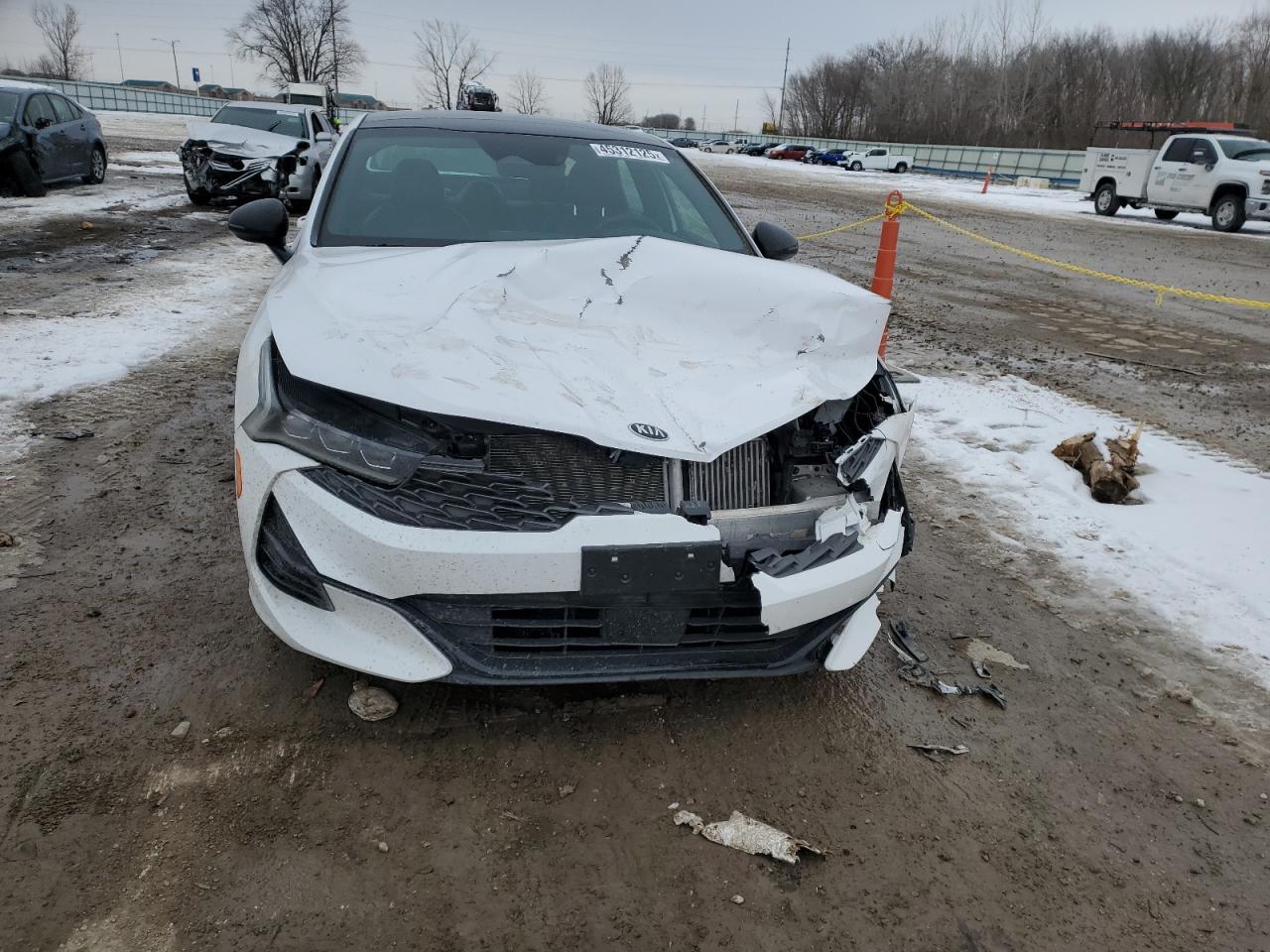 2021 KIA K5 VIN 5XXG64J28MG077613 Copart auction photo, front end damage thumbnail 5