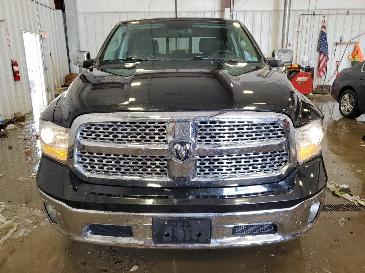 2017 RAM 1500 VIN 1C6RR7NT9HS661235 Copart auction photo, front end / side damage thumbnail 5
