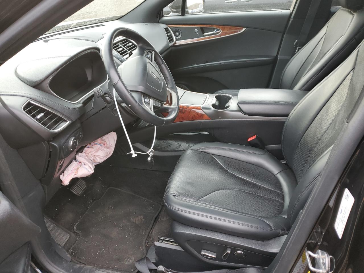 2020 Lincoln Nautilus VIN 2LMPJ8K91LBL31212 Copart auction photo, front end / side damage thumbnail 7