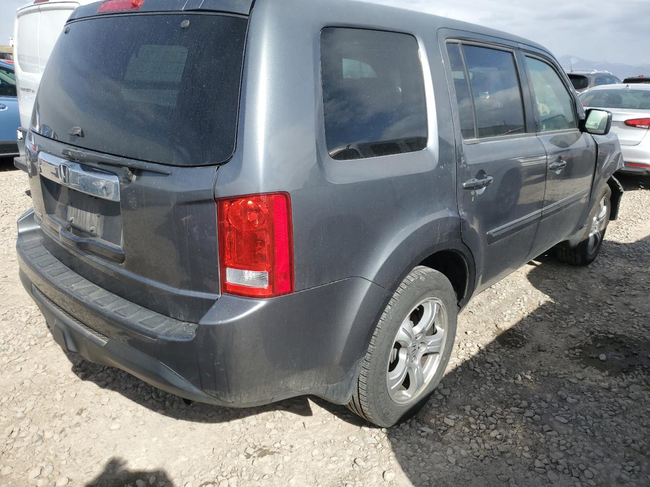 2012 Honda Pilot VIN 5FNYF3H6XCB024453 Copart auction photo, front end damage thumbnail 3