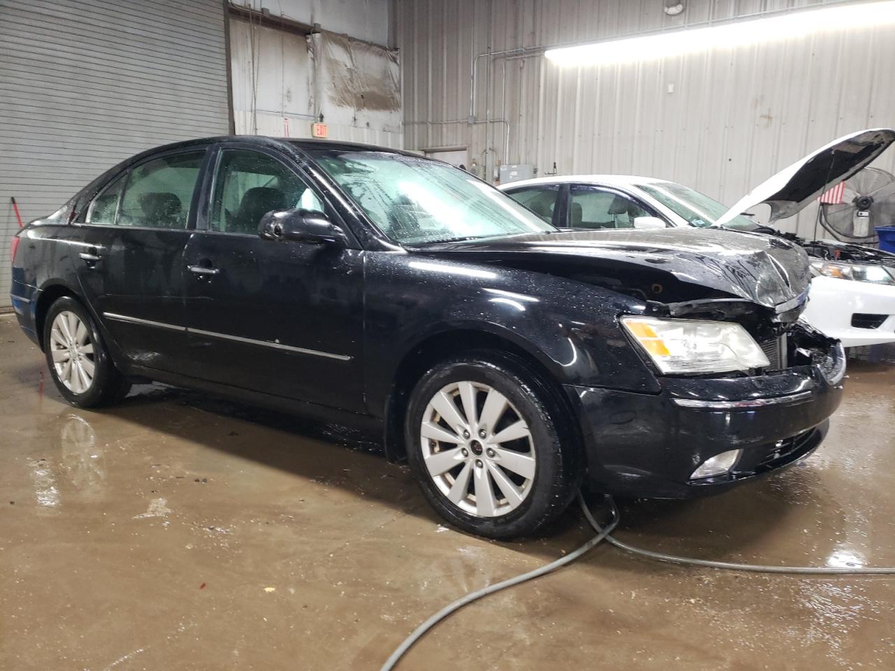 2009 Hyundai Sonata VIN 5NPEU46C99H521513 Copart auction photo, front end / minor dent/scratches damage thumbnail 4