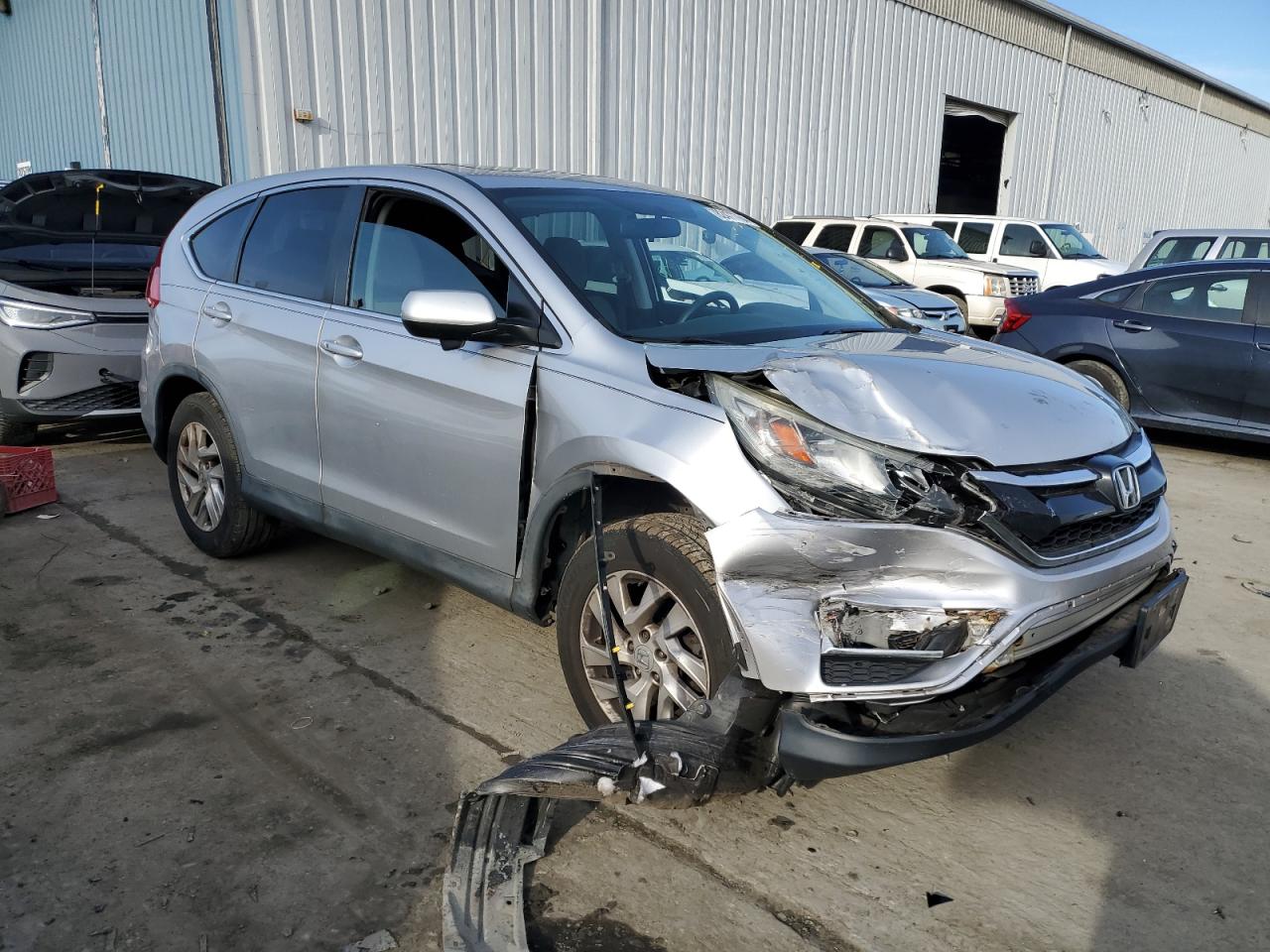 2016 Honda CR-V VIN 2HKRM4H53GH639683 Copart auction photo, front end damage thumbnail 4