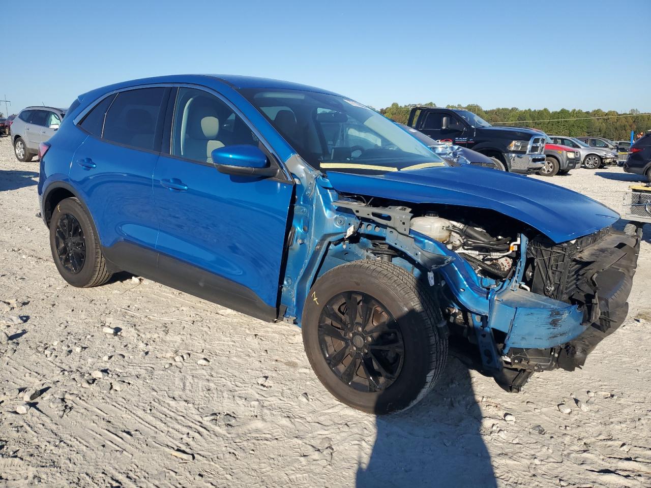 2021 Ford Escape VIN 1FMCU0G65MUA06110 Copart auction photo, front end damage thumbnail 4