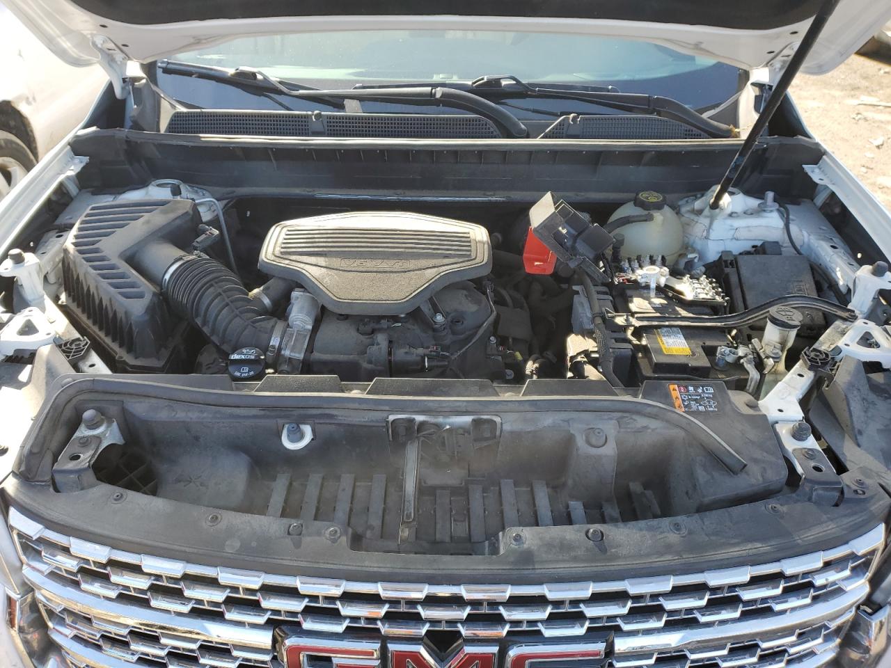 2020 GMC Acadia VIN 1GKKNXLS4LZ205650 Copart auction photo, front end / side damage thumbnail 12