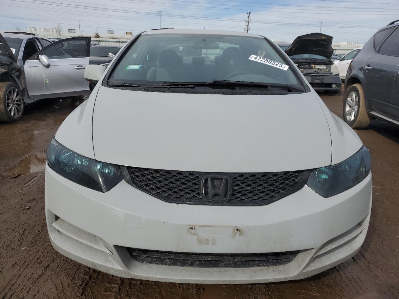 2010 Honda Civic VIN 2HGFG1B60AH500199 Copart auction photo, side damage thumbnail 5