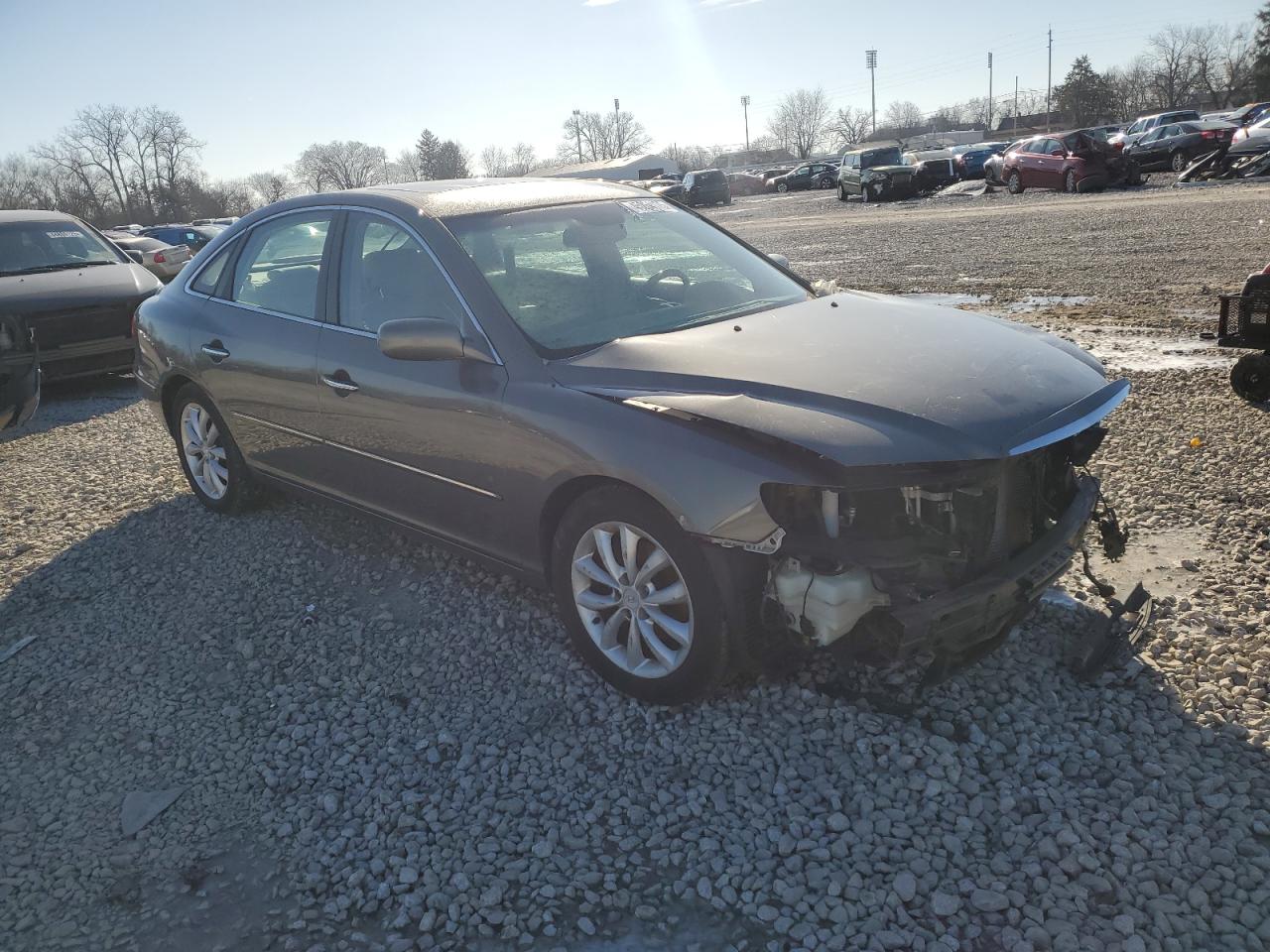2006 Hyundai Azera VIN KMHFC46F46A086416 Copart auction photo, front end damage thumbnail 4