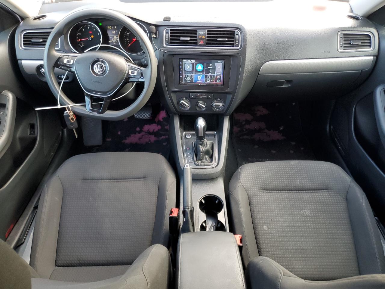 2015 Volkswagen Jetta VIN 3VWD17AJXFM206492 Copart auction photo, front end / side damage thumbnail 8