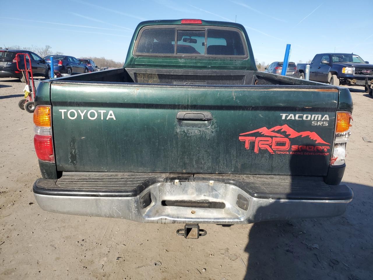 2003 Toyota Tacoma VIN 5TEWM72N63Z299806 Copart auction photo, front end / rear end damage thumbnail 6