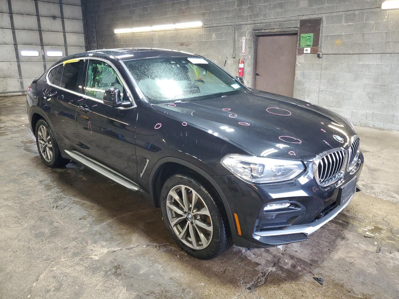 2019 BMW X4 VIN 5UXUJ3C50KLG53132 Copart auction photo, side damage thumbnail 4