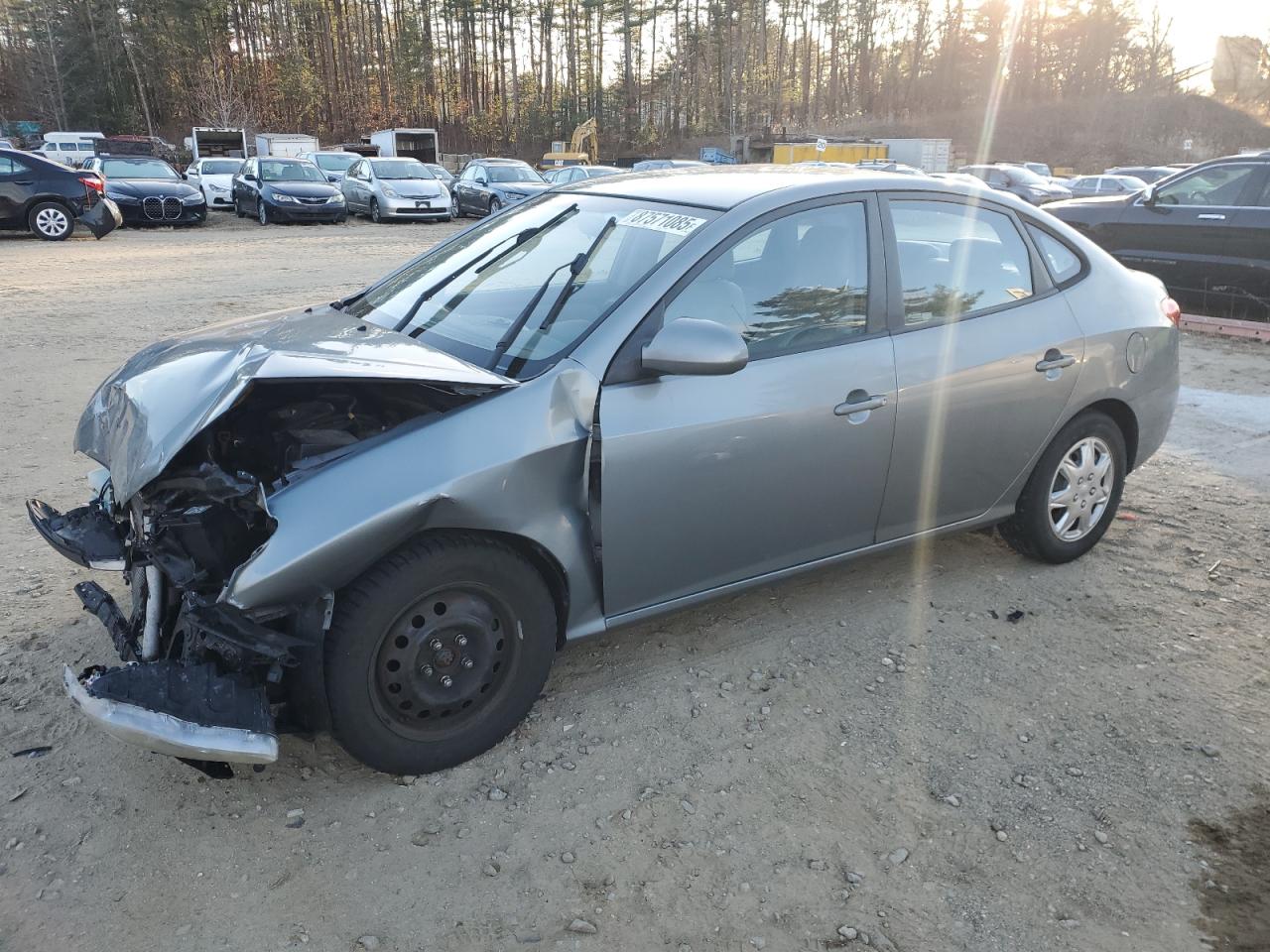 2010 Hyundai Elantra VIN KMHDU4AD1AU195028