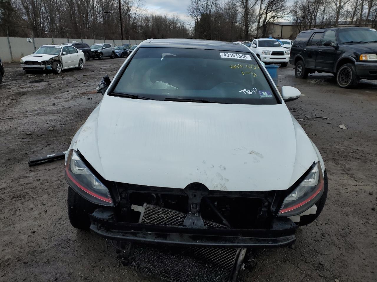 2017 Volkswagen GTI VIN 3VW547AU4HM011657 Copart auction photo, front end / rear end damage thumbnail 5