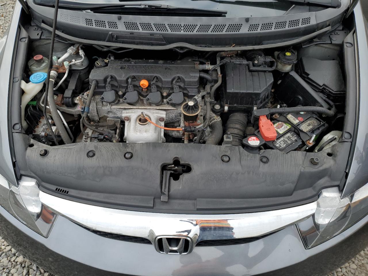 2009 Honda Civic VIN 2HGFA16549H313112 Copart auction photo, side damage thumbnail 12