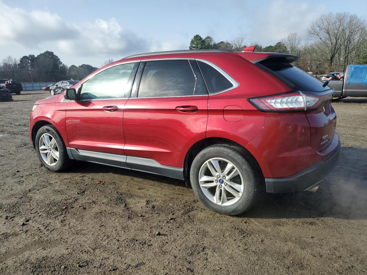 2017 Ford Edge VIN 2FMPK3J93HBB25460 Copart auction photo, mechanical / front end damage thumbnail 2