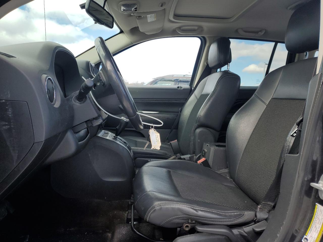 2014 Jeep Compass VIN 1C4NJDEBXED530223 Copart auction photo, all over damage thumbnail 7