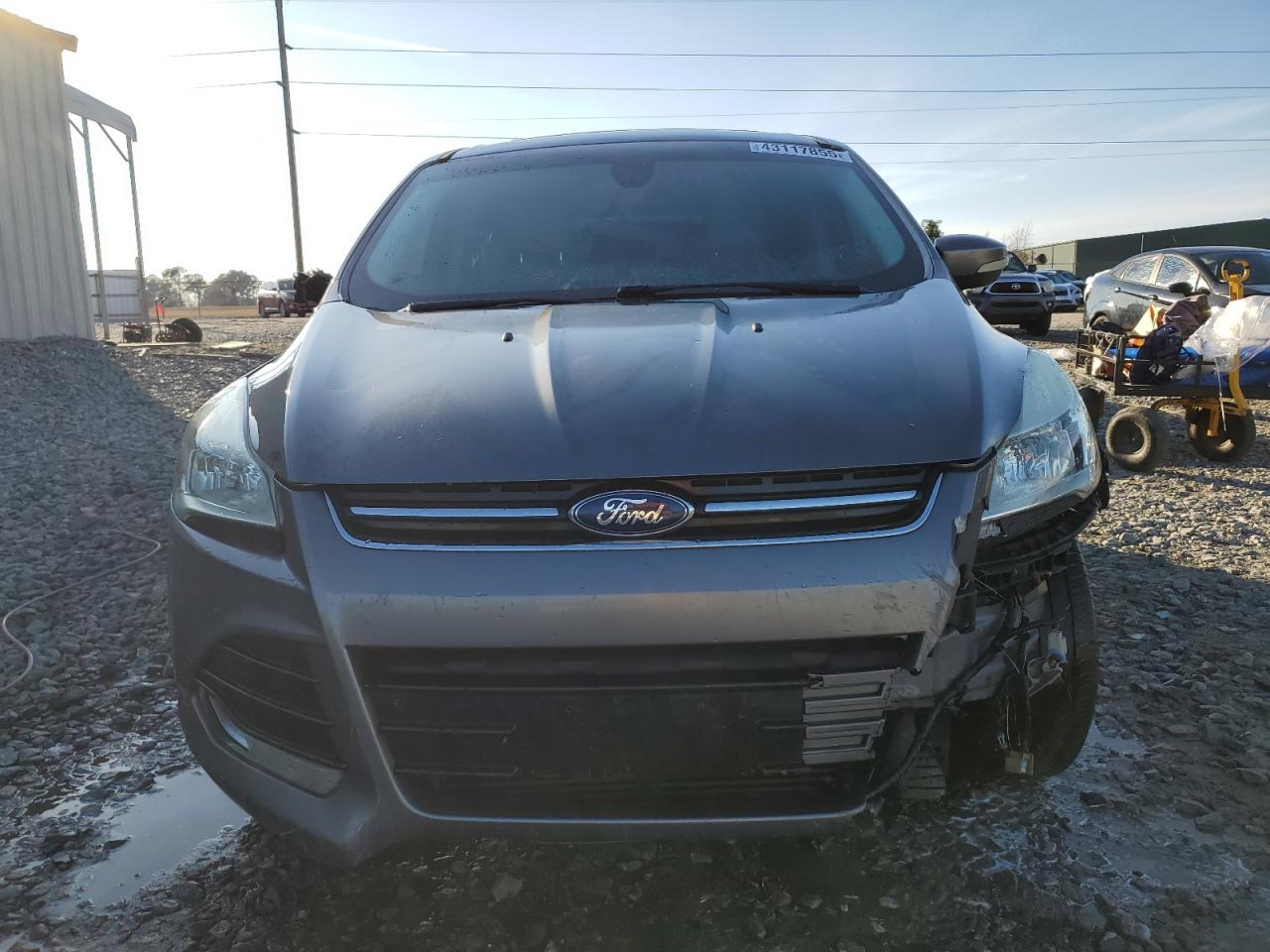 2013 Ford Escape VIN 1FMCU0H91DUA87163 Copart auction photo, front end damage thumbnail 5