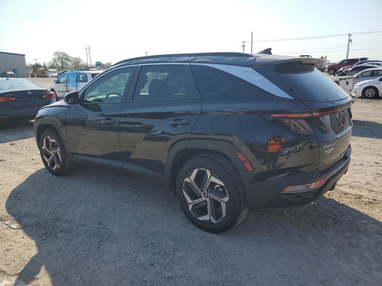 2024 Hyundai Tucson VIN 5NMJFCDE0RH351420 Copart auction photo, hail / minor dent/scratches damage thumbnail 2