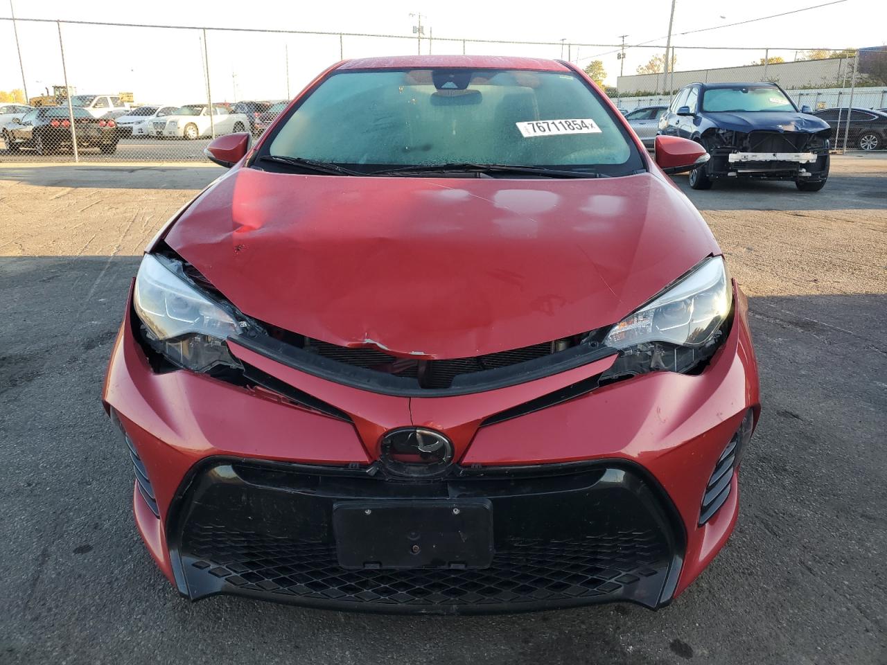 2017 Toyota Corolla VIN 2T1BURHE5HC810792 Copart auction photo, front end damage thumbnail 5