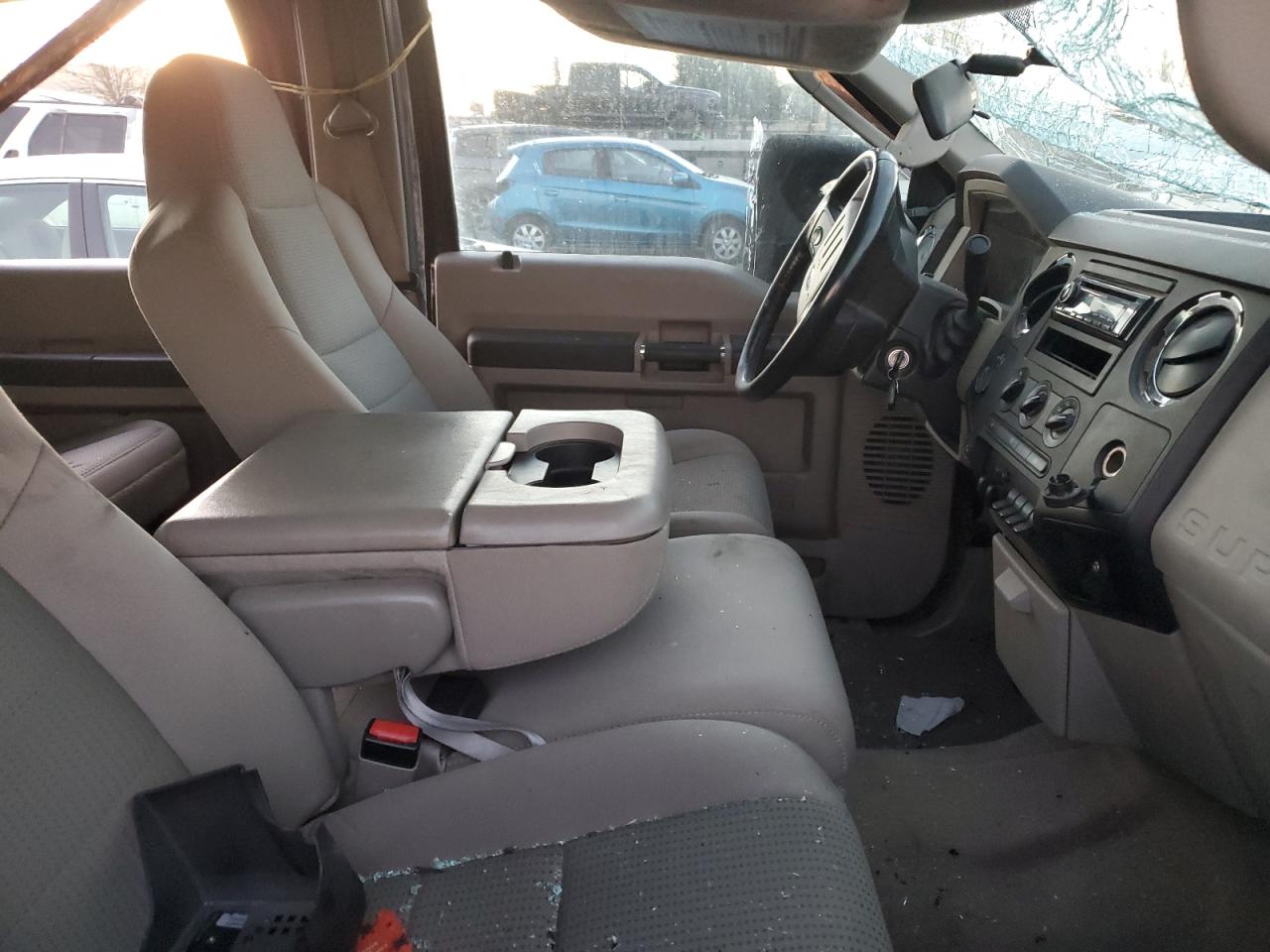 2008 Ford F250 VIN 1FTSW21RX8ED52839 Copart auction photo, rollover damage thumbnail 7