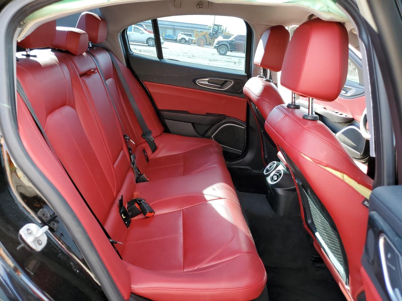 2021 Alfa Romeo Giulia VIN ZARFAMAN1M7639337 Copart auction photo, side / front end damage thumbnail 10