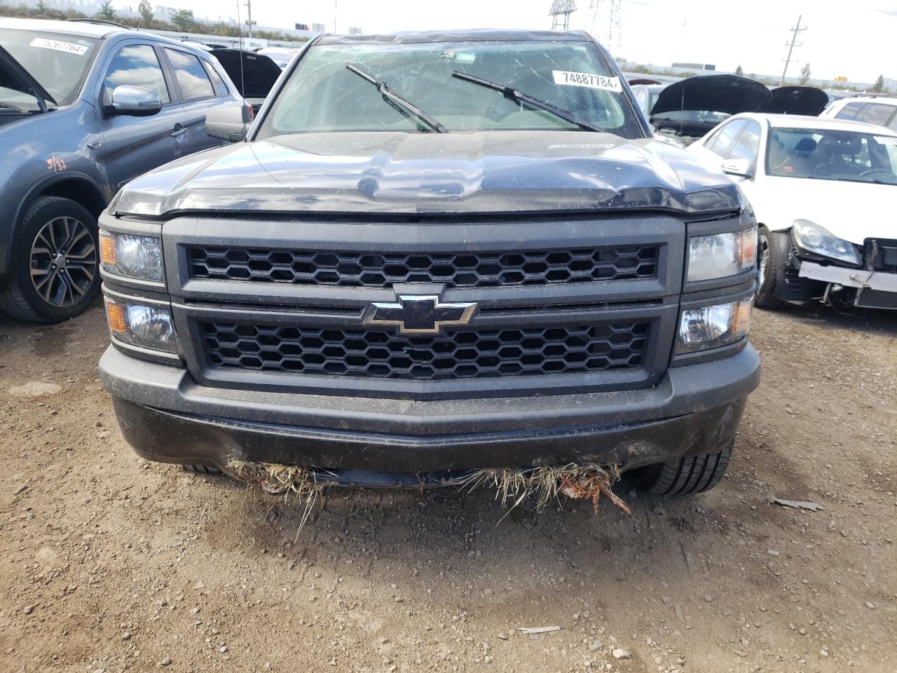 2015 Chevrolet Silverado VIN 1GCVKPEC1FZ368283 Copart auction photo, rollover damage thumbnail 5