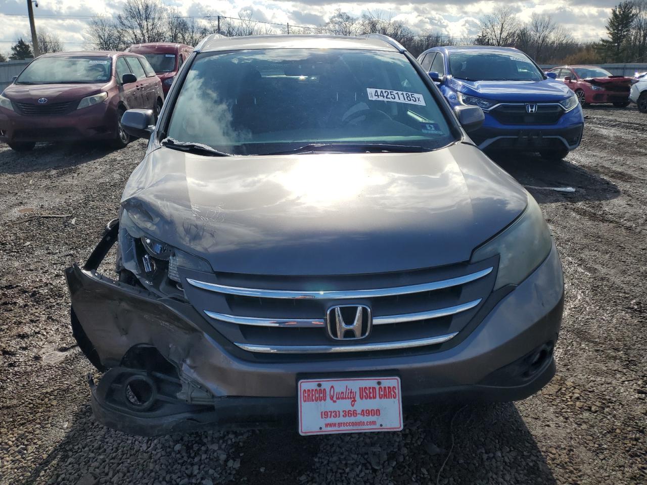 2014 Honda CR-V VIN 5J6RM4H71EL000268 Copart auction photo, front end damage thumbnail 5