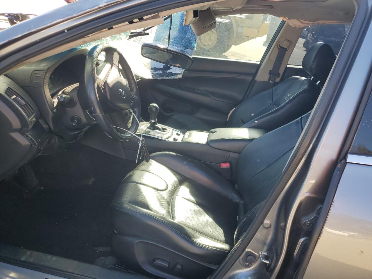 2013 Infiniti G VIN JN1CV6AP1DM726173 Copart auction photo, rollover damage thumbnail 7