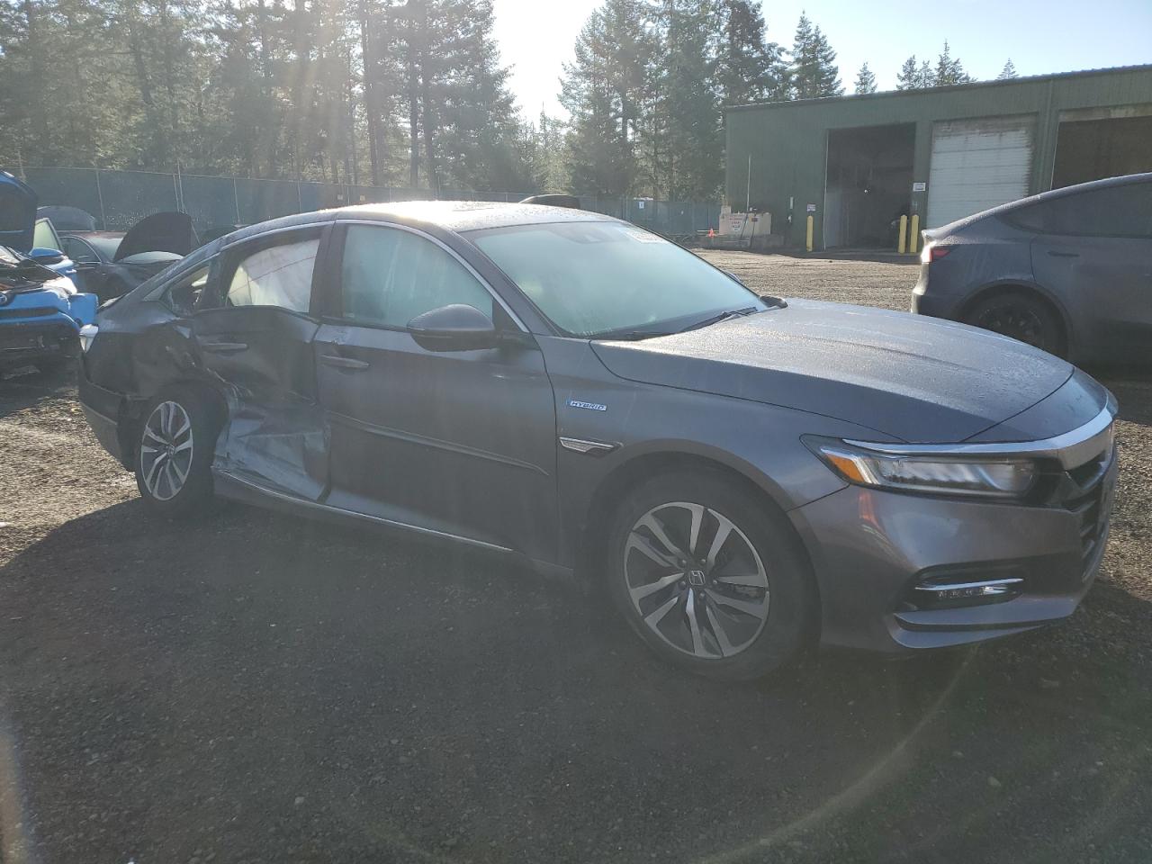2020 Honda Accord VIN 1HGCV3F56LA018408 Copart auction photo, side / rear end damage thumbnail 4