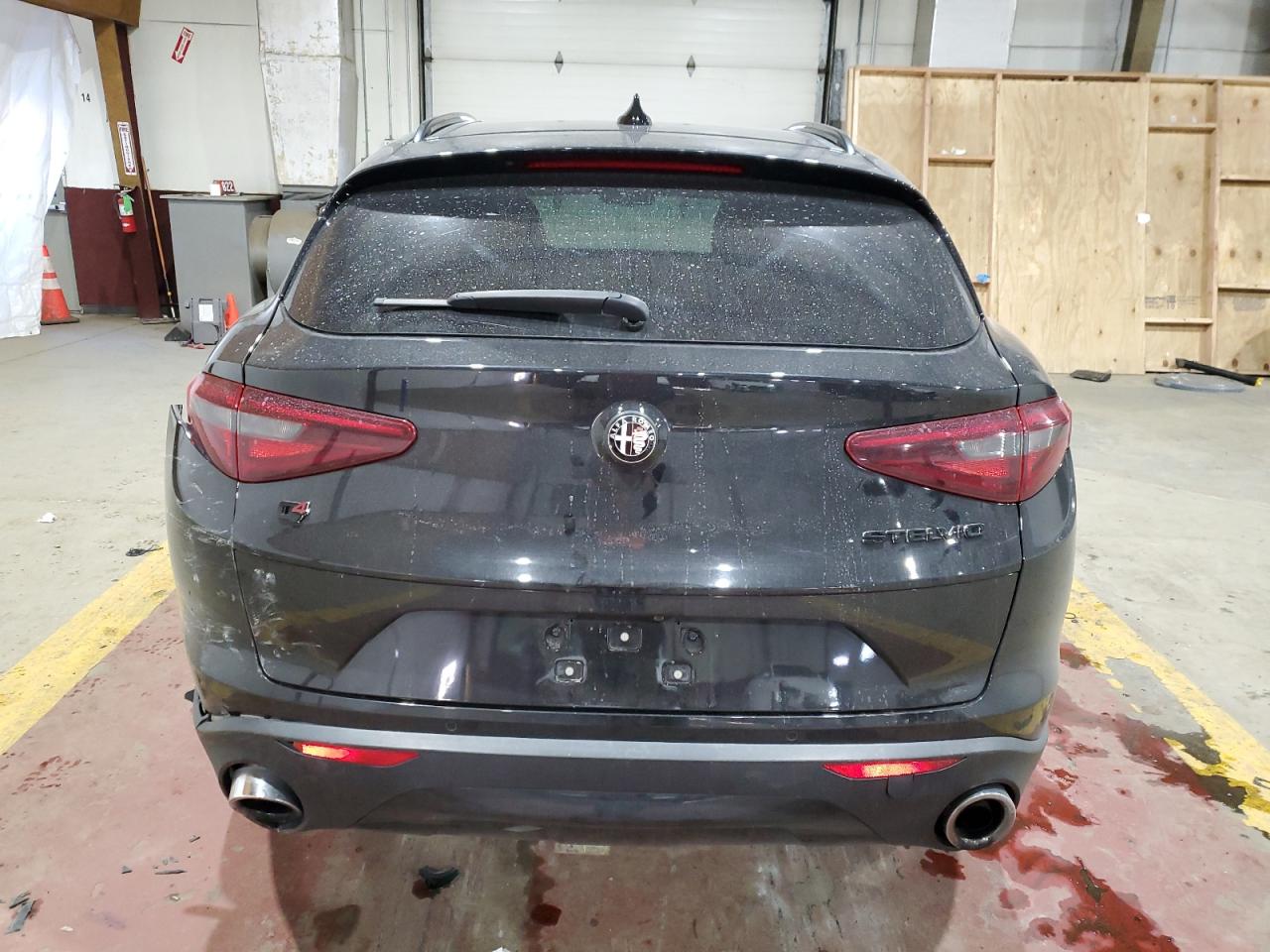 2019 Alfa Romeo Stelvio VIN ZASPAKBN6K7C29591 Copart auction photo, rear end / minor dent/scratches damage thumbnail 6