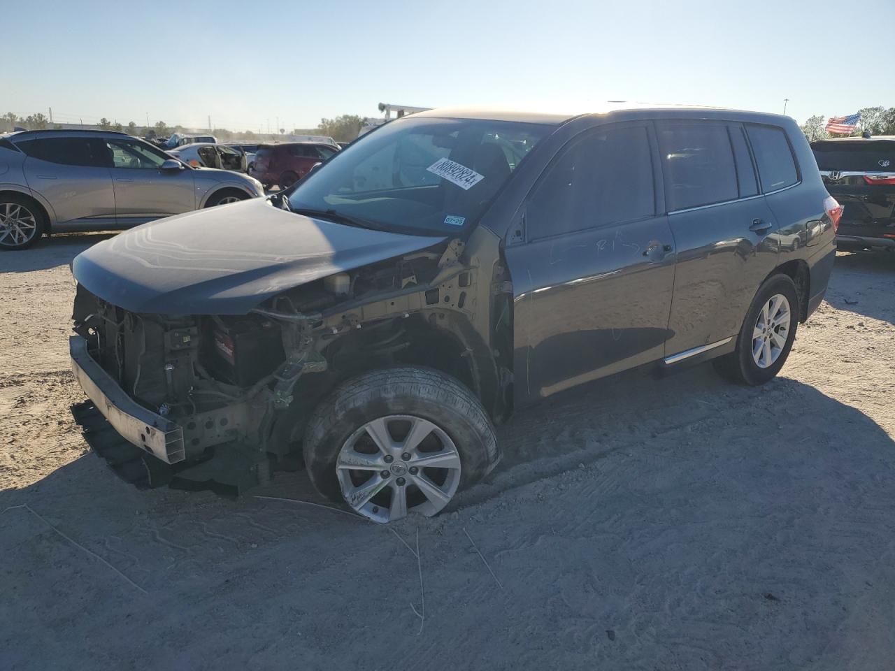 2013 Toyota Highlander VIN 5TDZK3EH0DS123284
