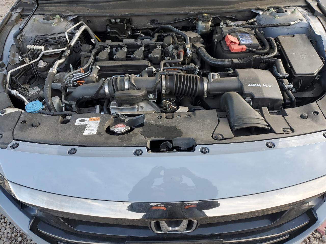 2022 Honda Accord VIN 1HGCV1F46NA067493 Copart auction photo, undercarriage damage thumbnail 11