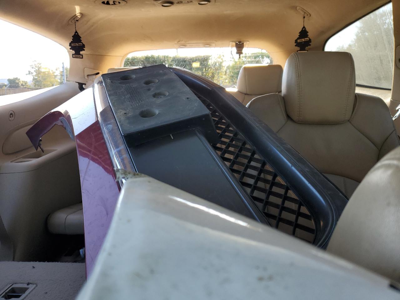 2008 Buick Enclave VIN 5GAER23758J213680 Copart auction photo, vandalism damage thumbnail 10