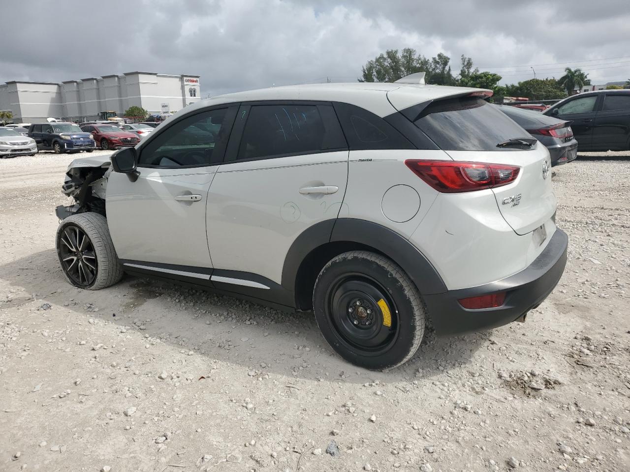 2017 Mazda CX-3 VIN JM1DKFD76H0170333 Copart auction photo, front end damage thumbnail 2