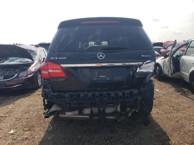 2018 Mercedes-Benz GLS-klasse VIN 4JGDF6EE9JB153923 Copart auction photo, rear end / side damage thumbnail 6