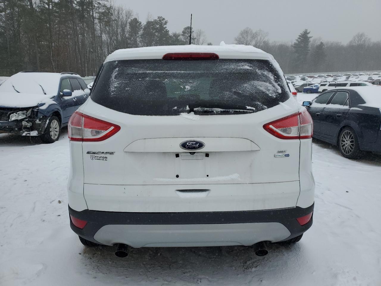 2014 Ford Escape VIN 1FMCU9GX6EUD44615 Copart auction photo, mechanical damage thumbnail 6